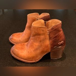 BED|STU Brown and Tan Ankle Boots